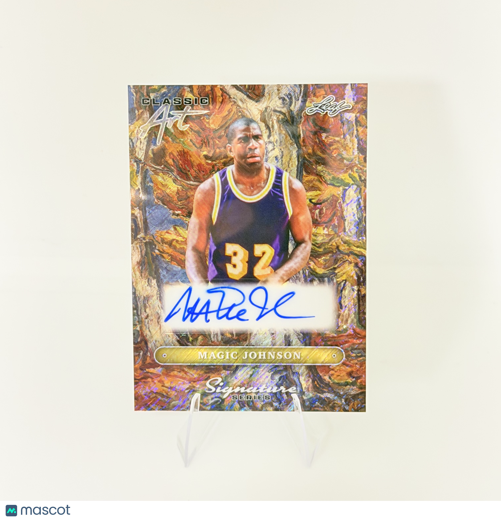 2025 Leaf Signature Series Classic Art Magic Johnson #CA-MJ1 /1