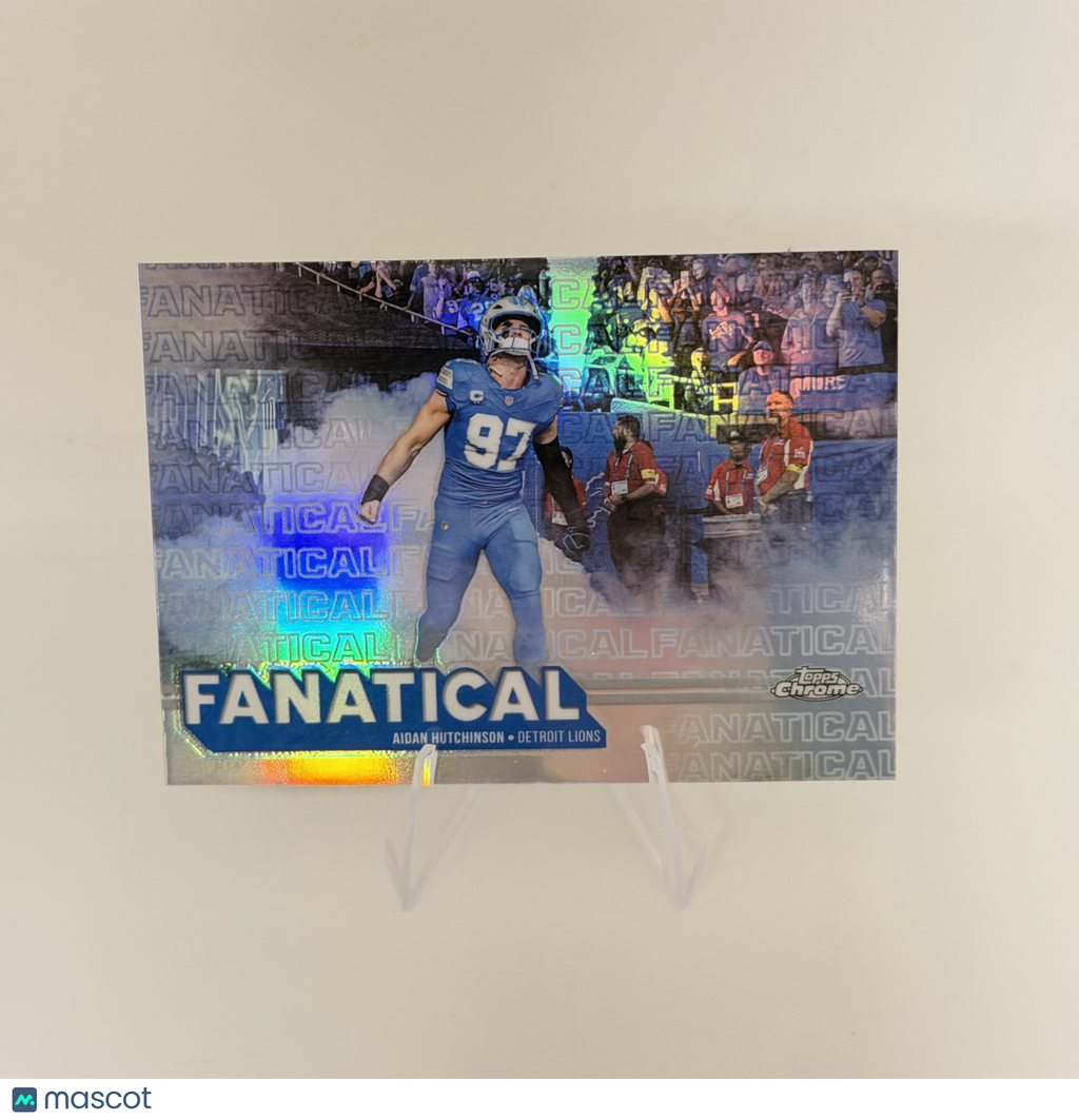 2025 Topps Chrome Fanatical Aidan Hutchinson #FF-24 Parallel/Variety Short Print