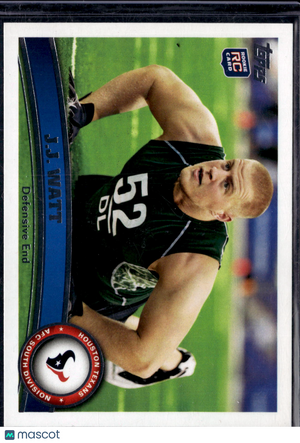 2011 Topps J.J. Watt #331 RC
