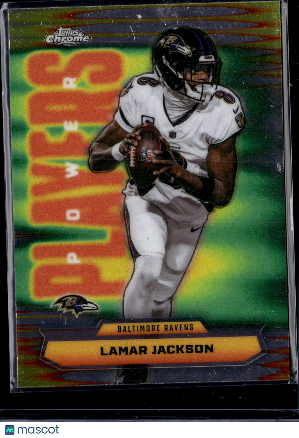 2025 Topps Chrome Power Players Lamar Jackson #PP-1