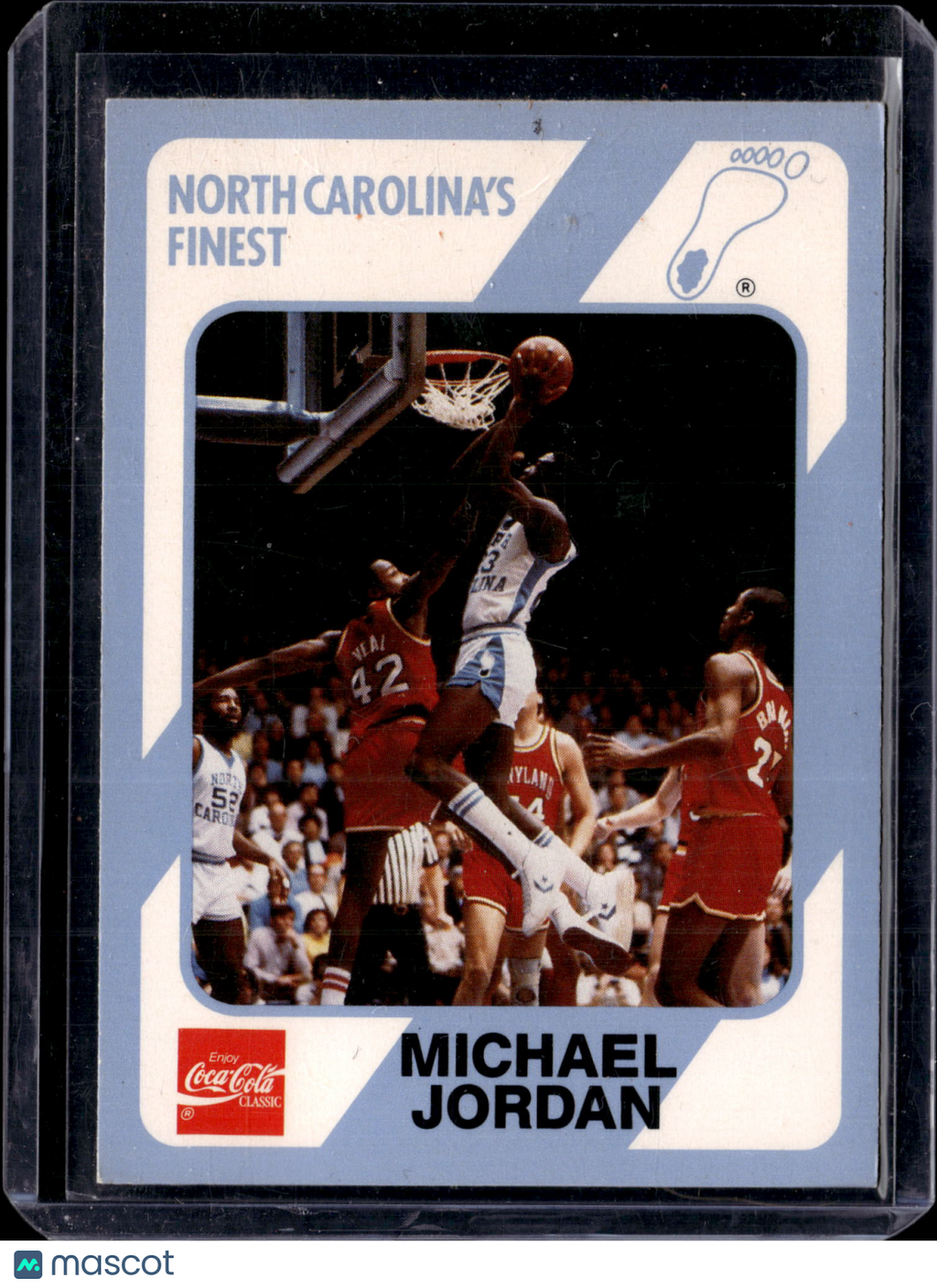 1989 Collegiate Collection Coca-Cola North Carolina's Finest Michael Jordan #13