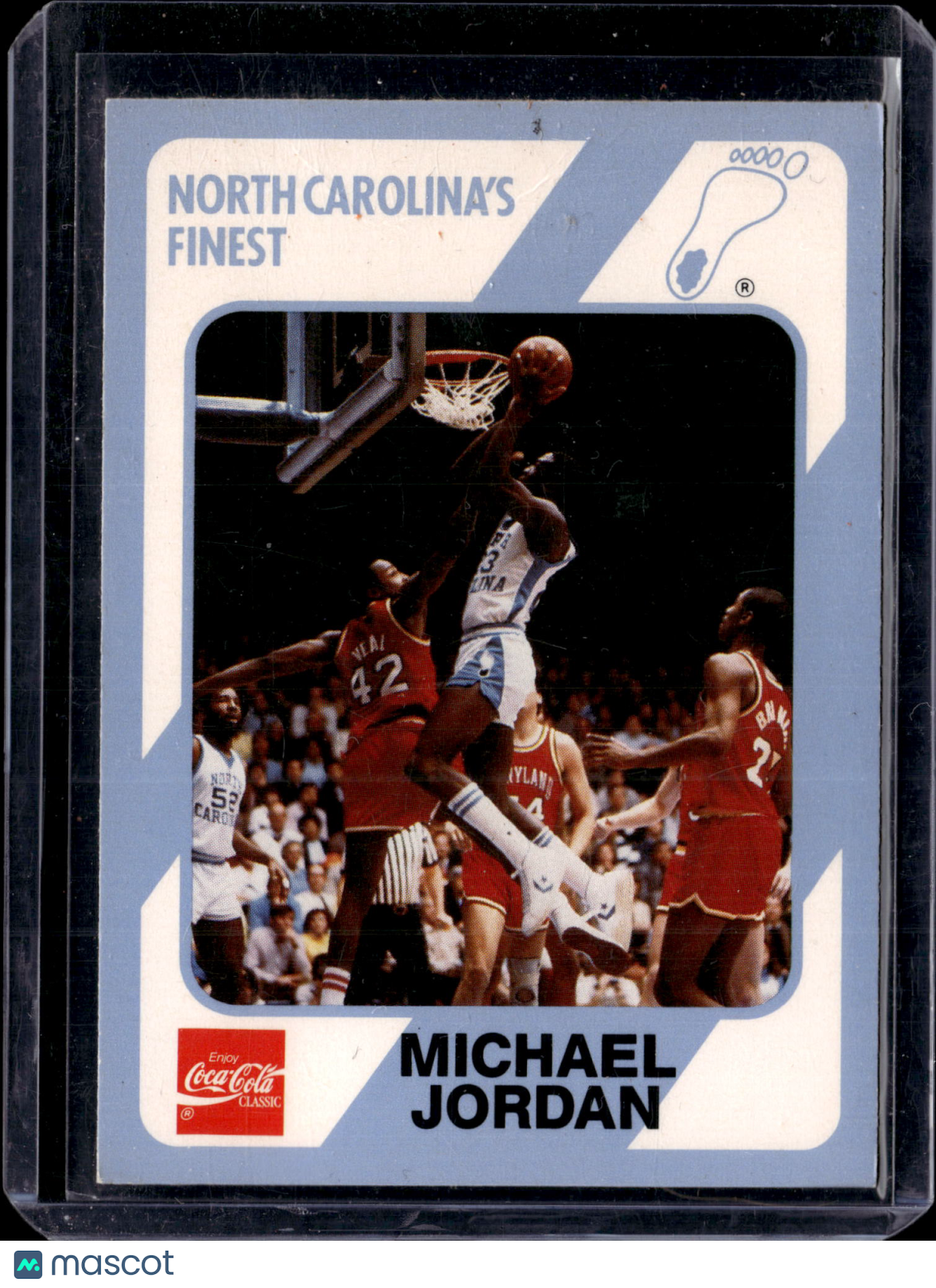 1989 Collegiate Collection Coca-Cola North Carolina's Finest Michael Jordan #13