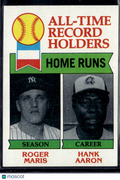 1979 Topps Roger Maris Hank Aaron #413