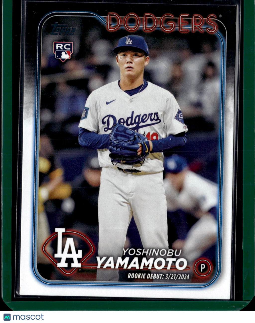 2024 Topps Update Series Yoshinobu Yamamoto #US149 Rookie