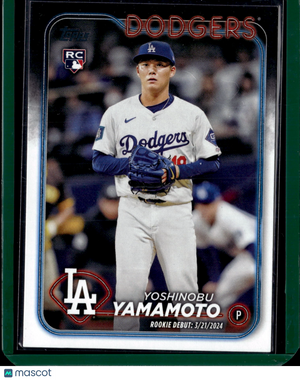 2024 Topps Update Series Yoshinobu Yamamoto #US149 Rookie