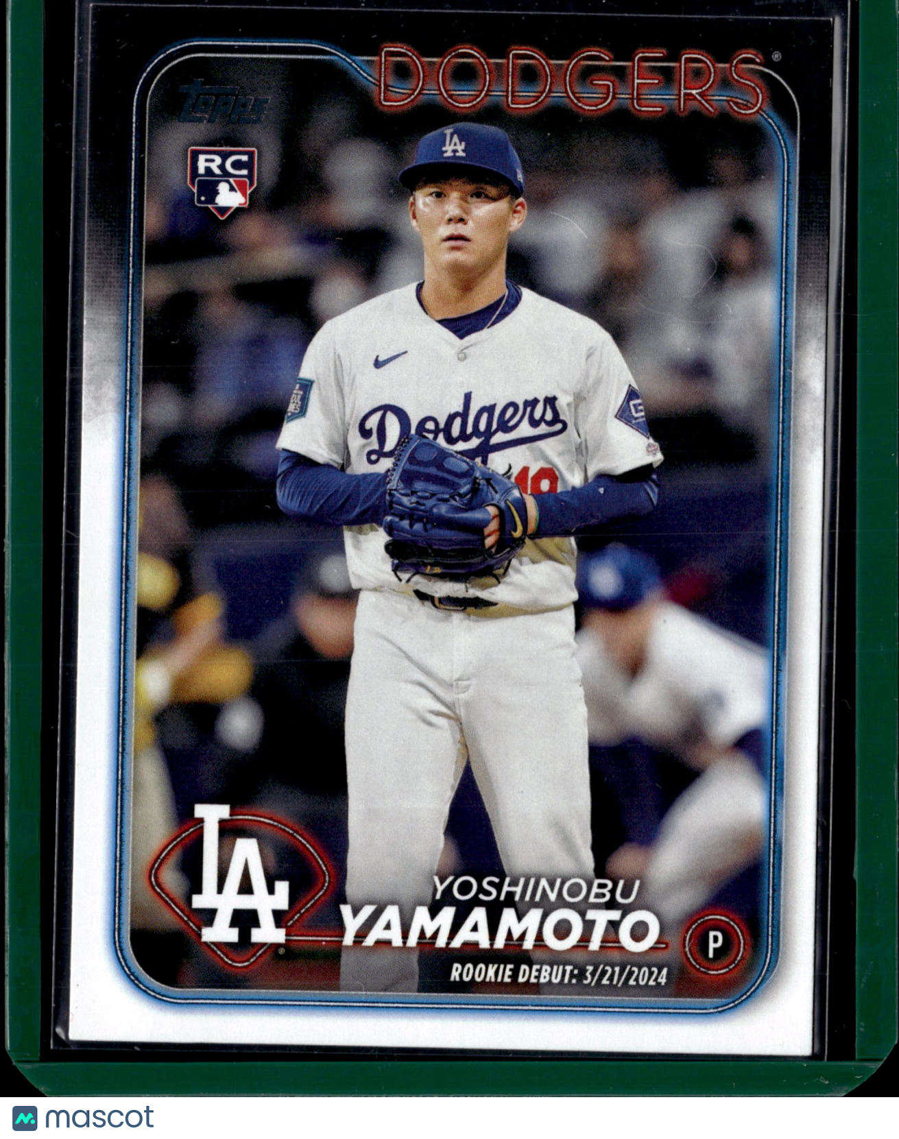 2024 Topps Update Series Yoshinobu Yamamoto #US149 Rookie