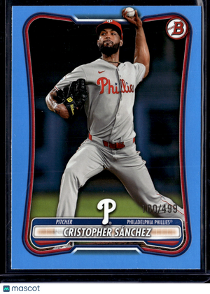 2026 Bowman Cristopher Sánchez #55 Blue /499