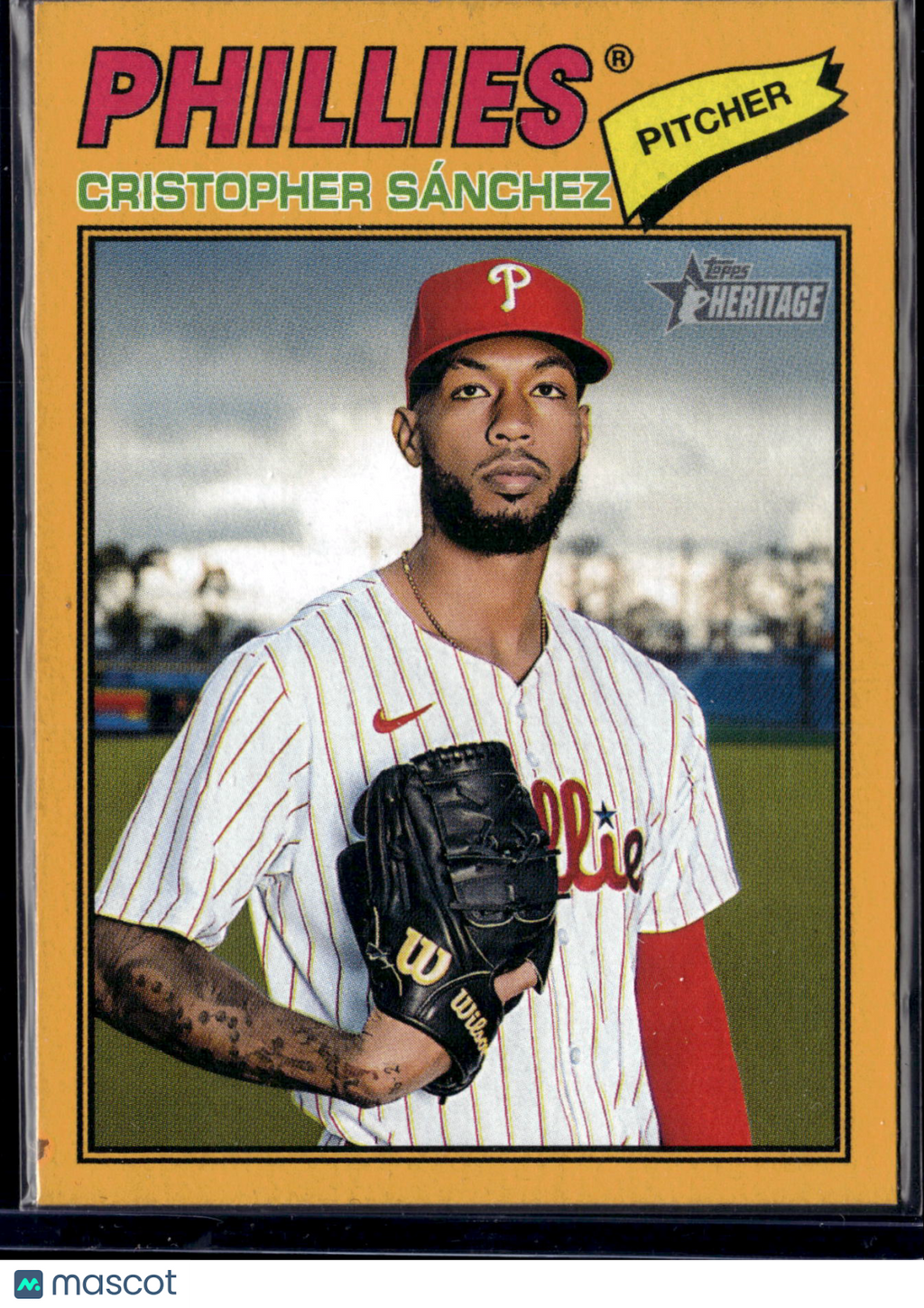 2025 Topps Heritage Cristopher Sánchez #110