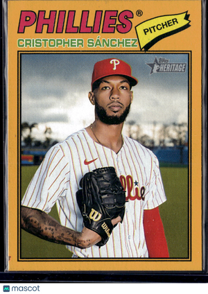 2025 Topps Heritage Cristopher Sánchez #110