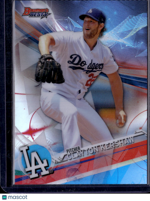 2017 Bowman's Best Clayton Kershaw #7 Refractor