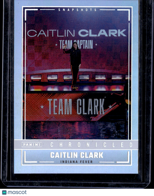 2025 Panini Caitlin Clark Chronicled Snapshots Caitlin Clark #98