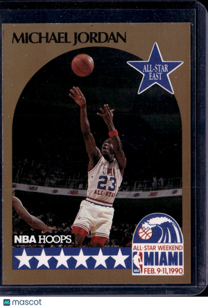 1990 NBA Hoops Michael Jordan #5