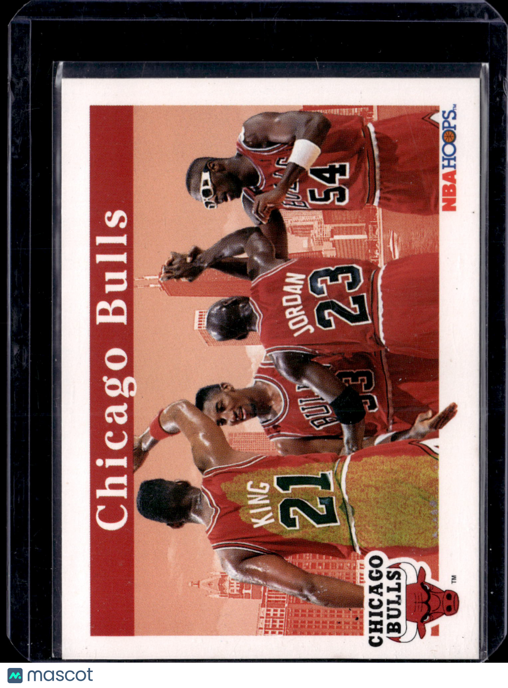 1991 SkyBox Hoops Stacey King Michael Jordan Horace Grant Scottie Pippen #269
