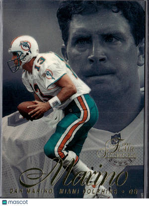 1997 Flair Showcase Dan Marino #Row 2 Seat 13 Section 1