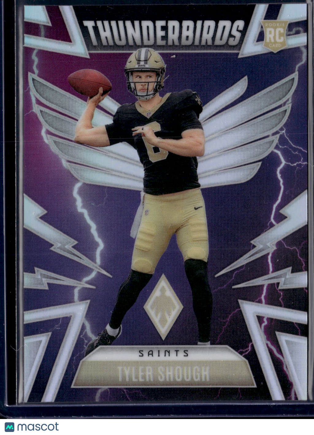 2025 Panini Phoenix Thunderbirds Tyler Shough #37 Purple RC