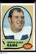 1971 Topps Merlin Olsen #237 Little House on the Prairie