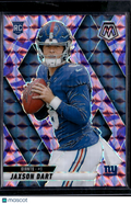 2025 Panini Mosaic Football Jaxson Dart #362 Reactive Purple RC