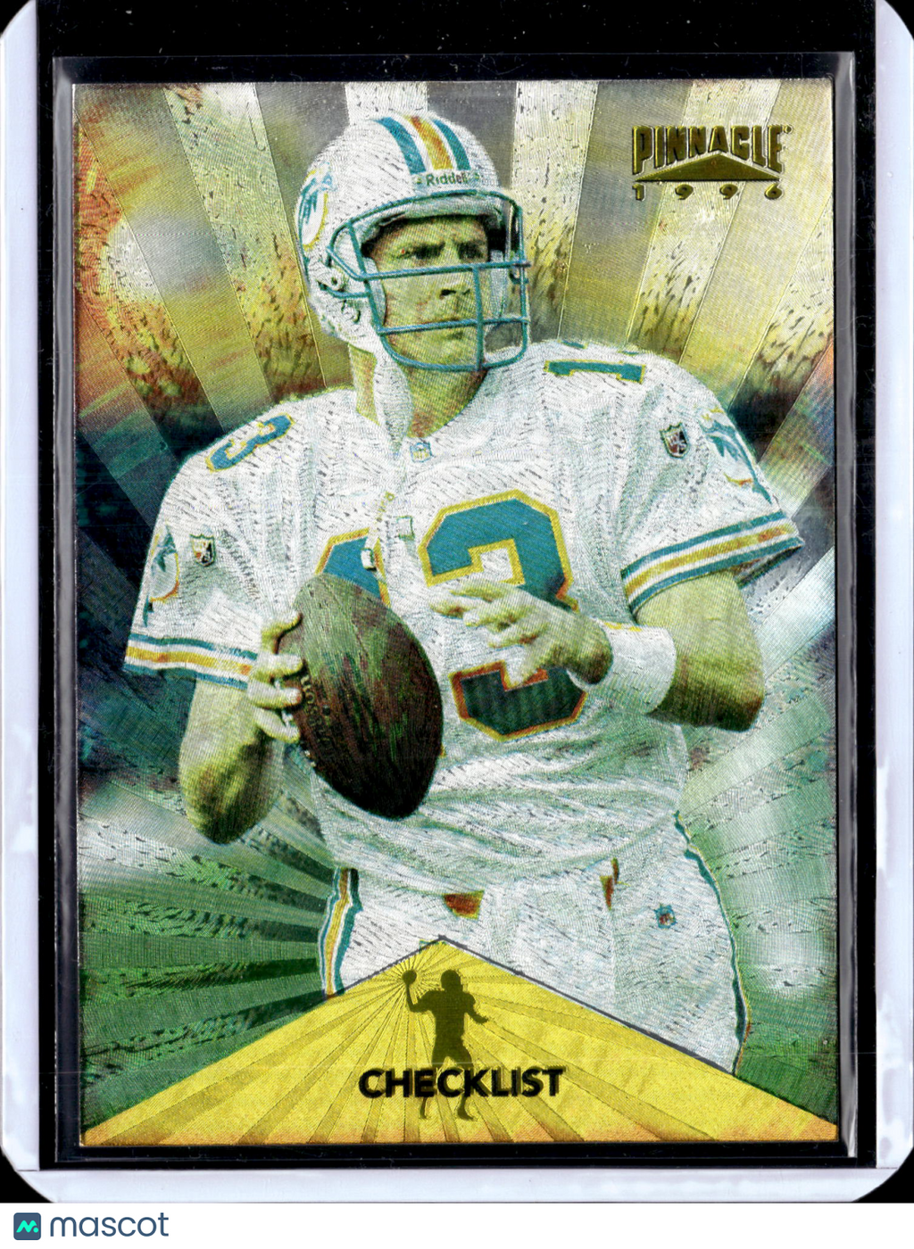 1996 Pinnacle Trophy Collection Dan Marino #195