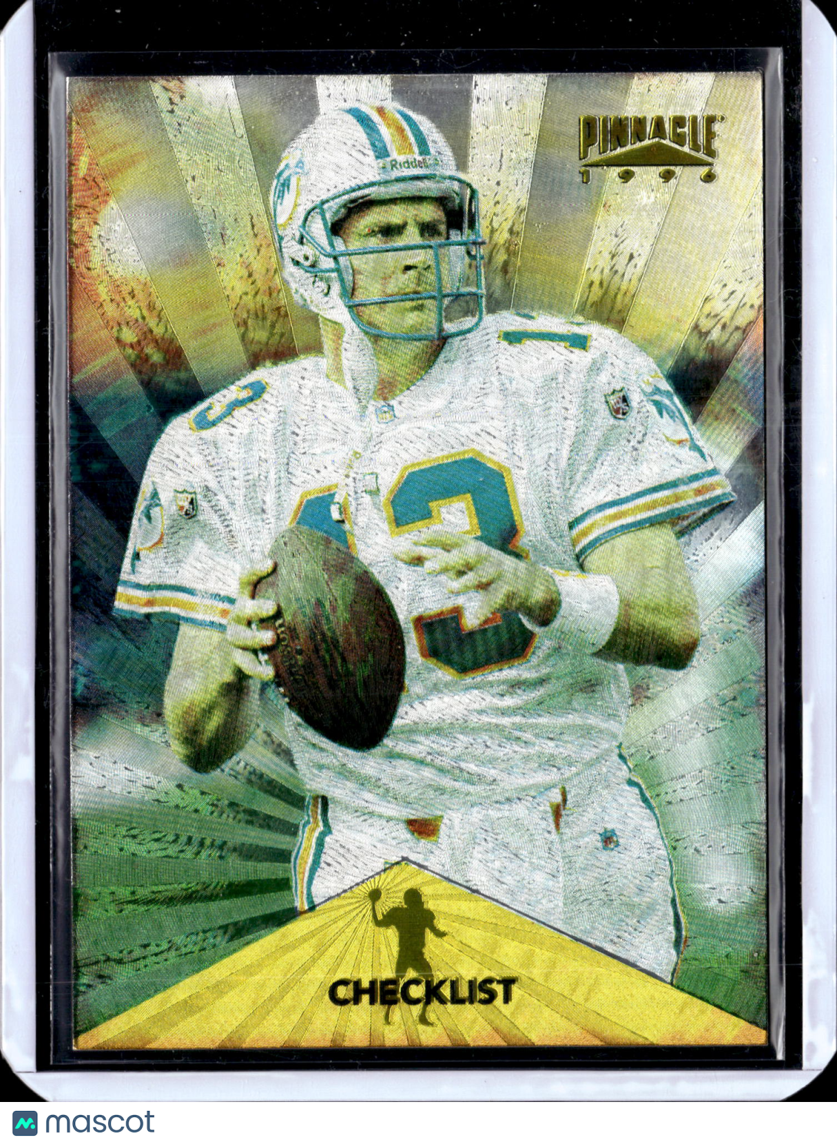 1996 Pinnacle Trophy Collection Dan Marino #195
