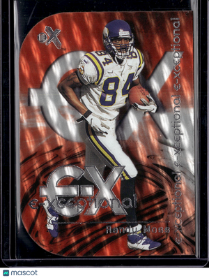 2000 Fleer E-X E-Xceptional Randy Moss #10 of 15 XC