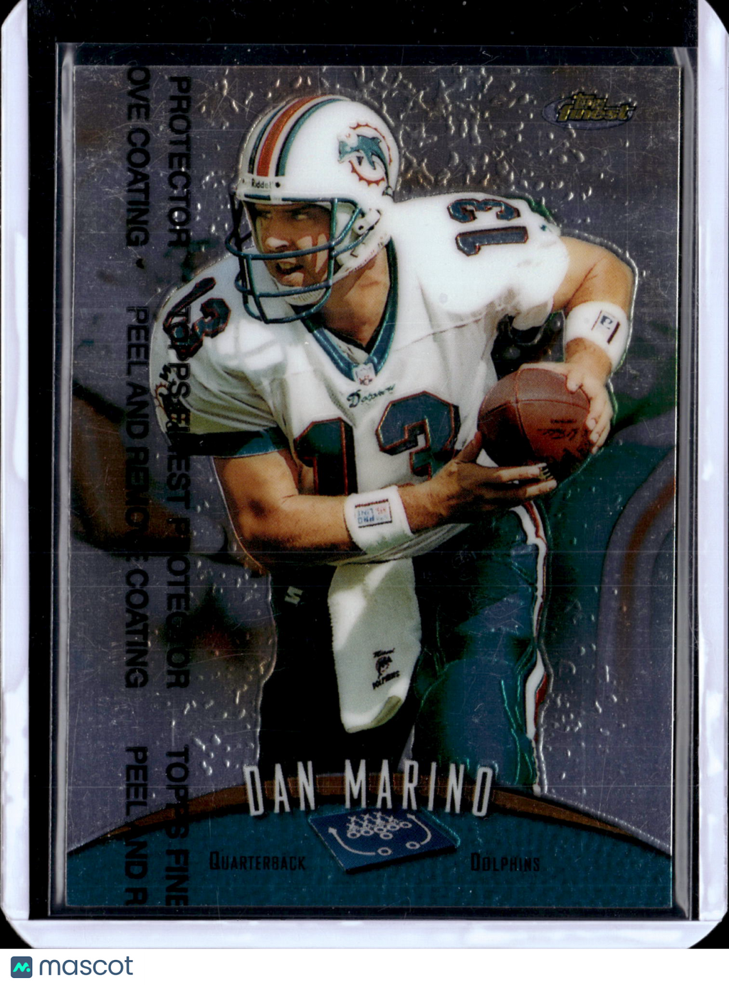 1998 Topps Finest Dan Marino #170 Refractor