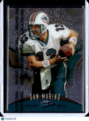 1998 Topps Finest Dan Marino #170 Refractor