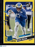 2023 Panini Donruss Football Puka Nacua #357 Press Proof Yellow