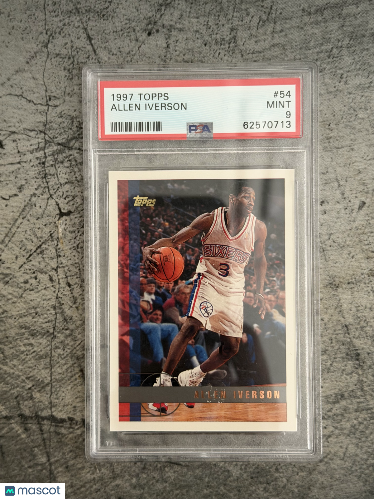 1997 Topps Allen Iverson #54
