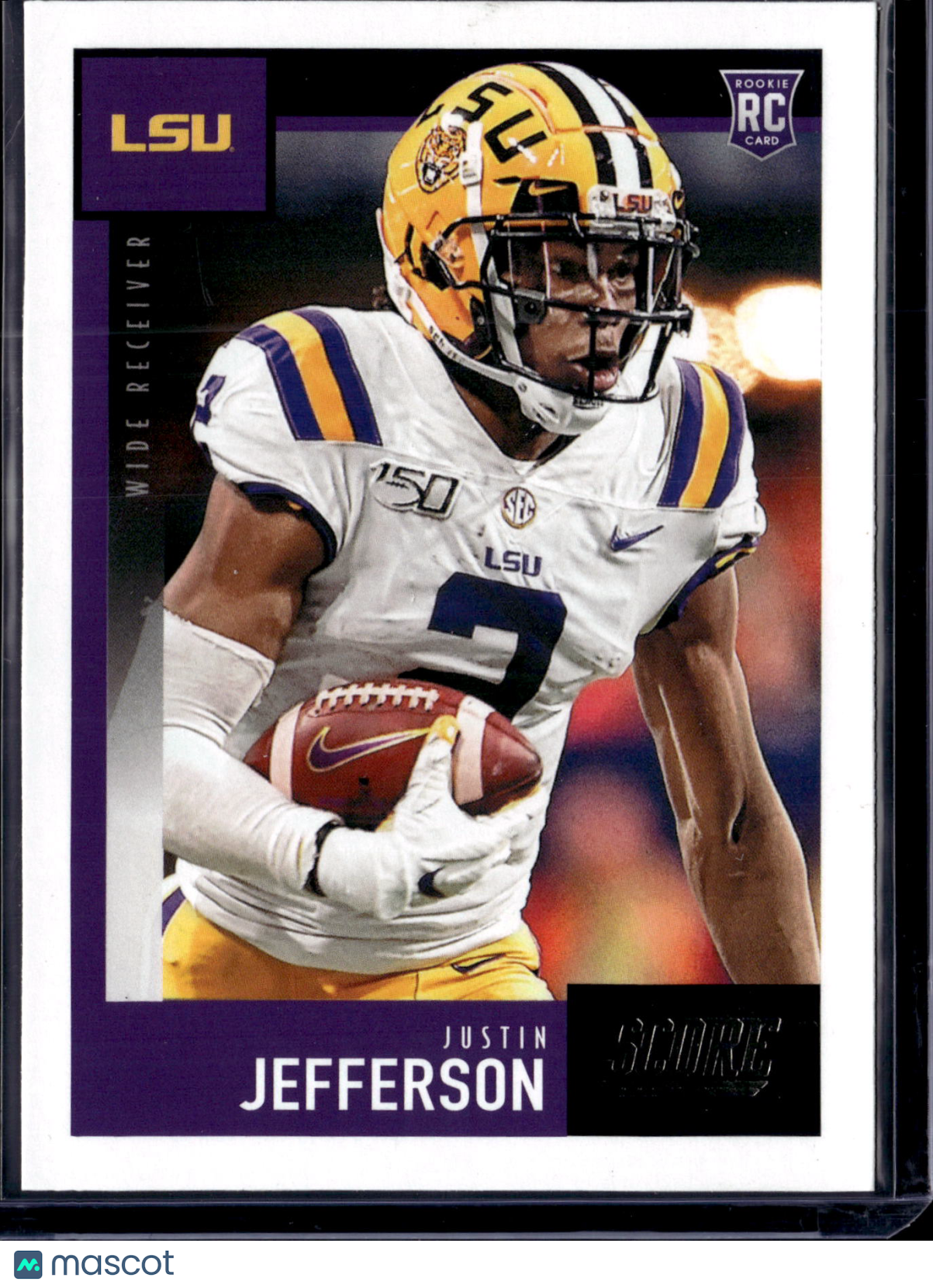 2020 Panini Score Justin Jefferson #430 RC