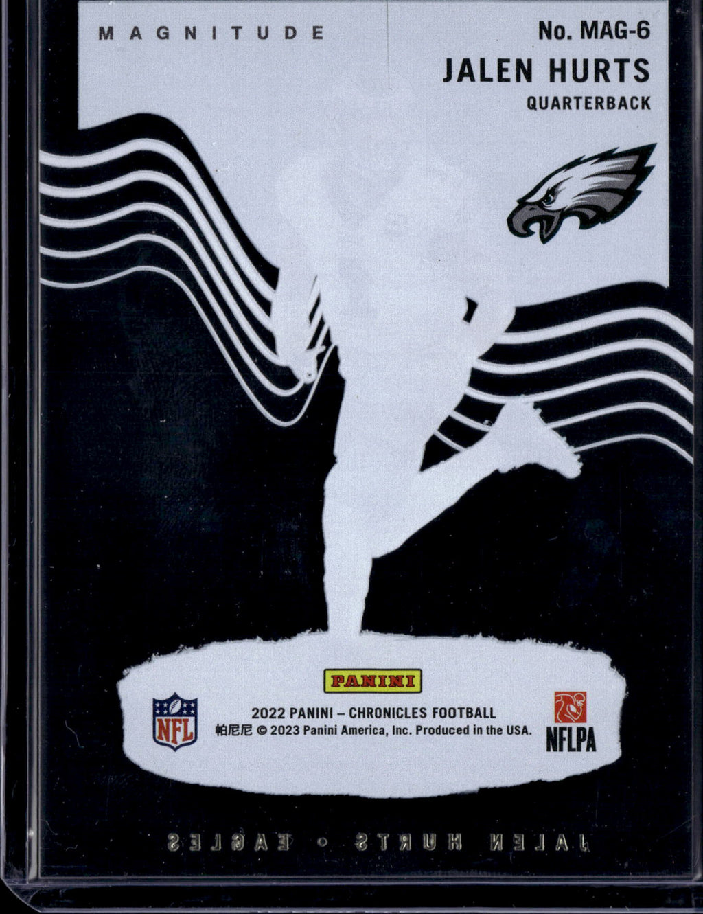 2023 Panini Chronicles Magnitude Jalen Hurts #MAG-6