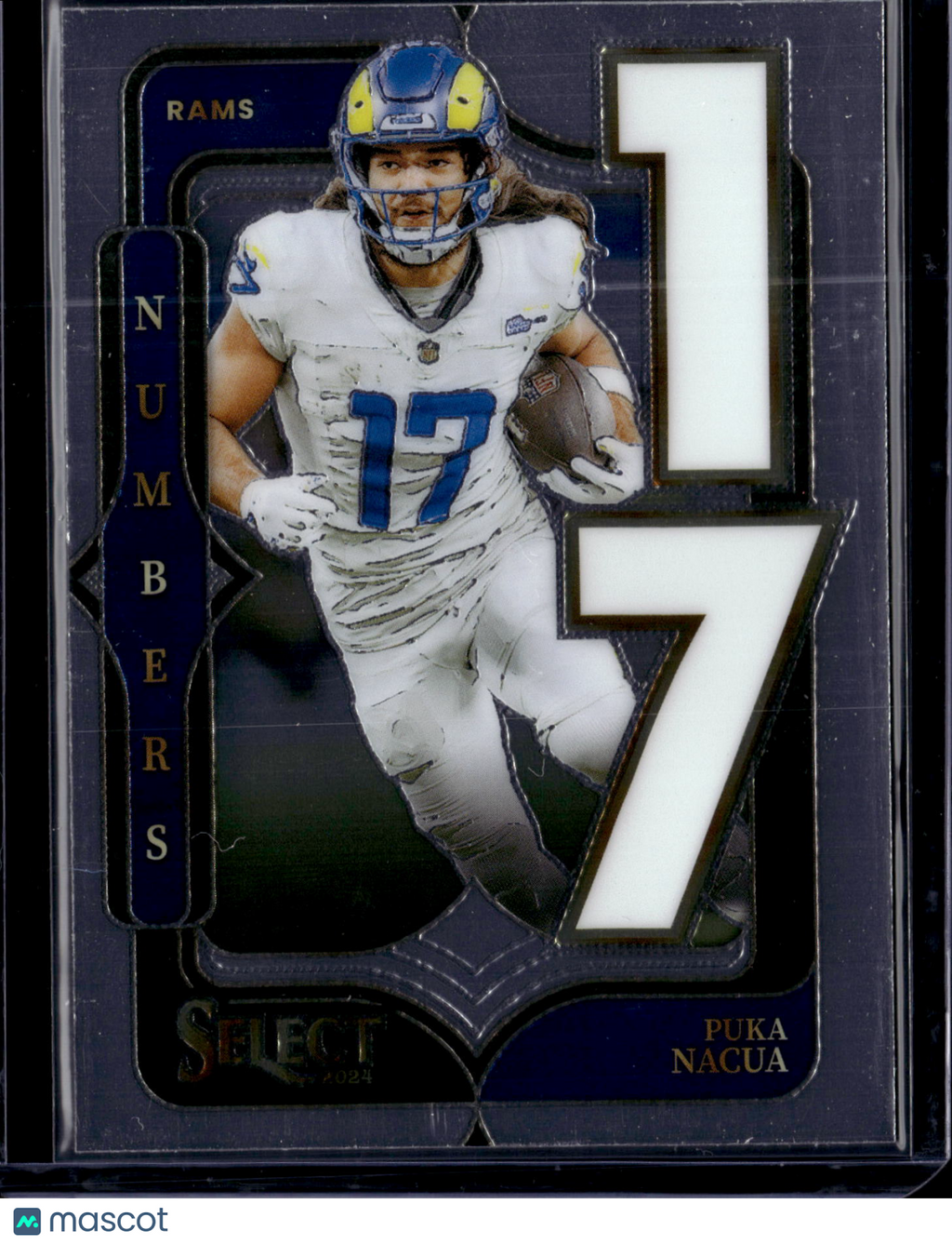 2025 Panini Select Numbers Puka Nacua #2