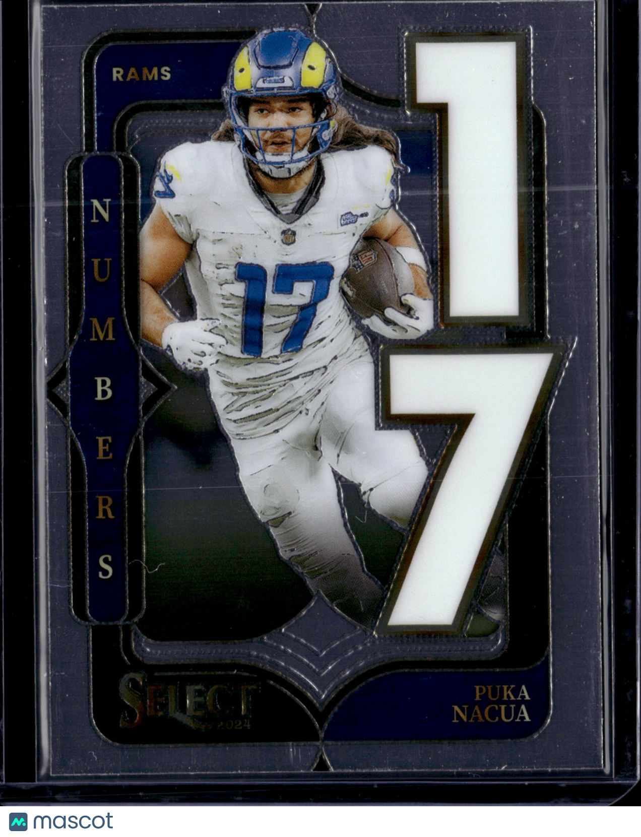 2025 Panini Select Numbers Puka Nacua #2
