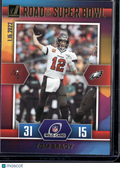 2022 Panini Donruss Road to the Super Bowl Tom Brady #WC-TB