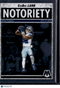 2025 Panini Mosaic Notoriety CeeDee Lamb #8