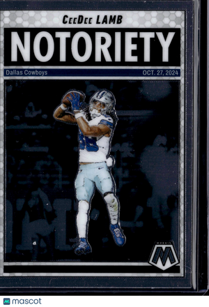 2025 Panini Mosaic Notoriety CeeDee Lamb #8
