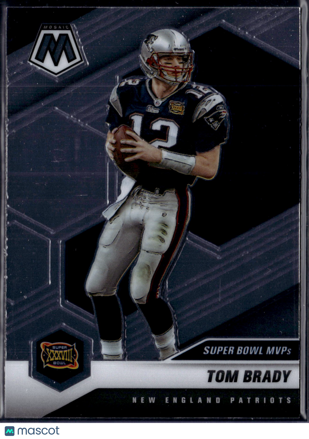 2021 Panini Mosaic Tom Brady #282 Super Bowl MVPs