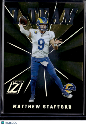2022 Panini Zenith Z-Team Matthew Stafford #ZT-22