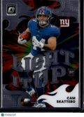 2025 Panini Donruss Optic Light It Up Cam Skattebo #5 RC