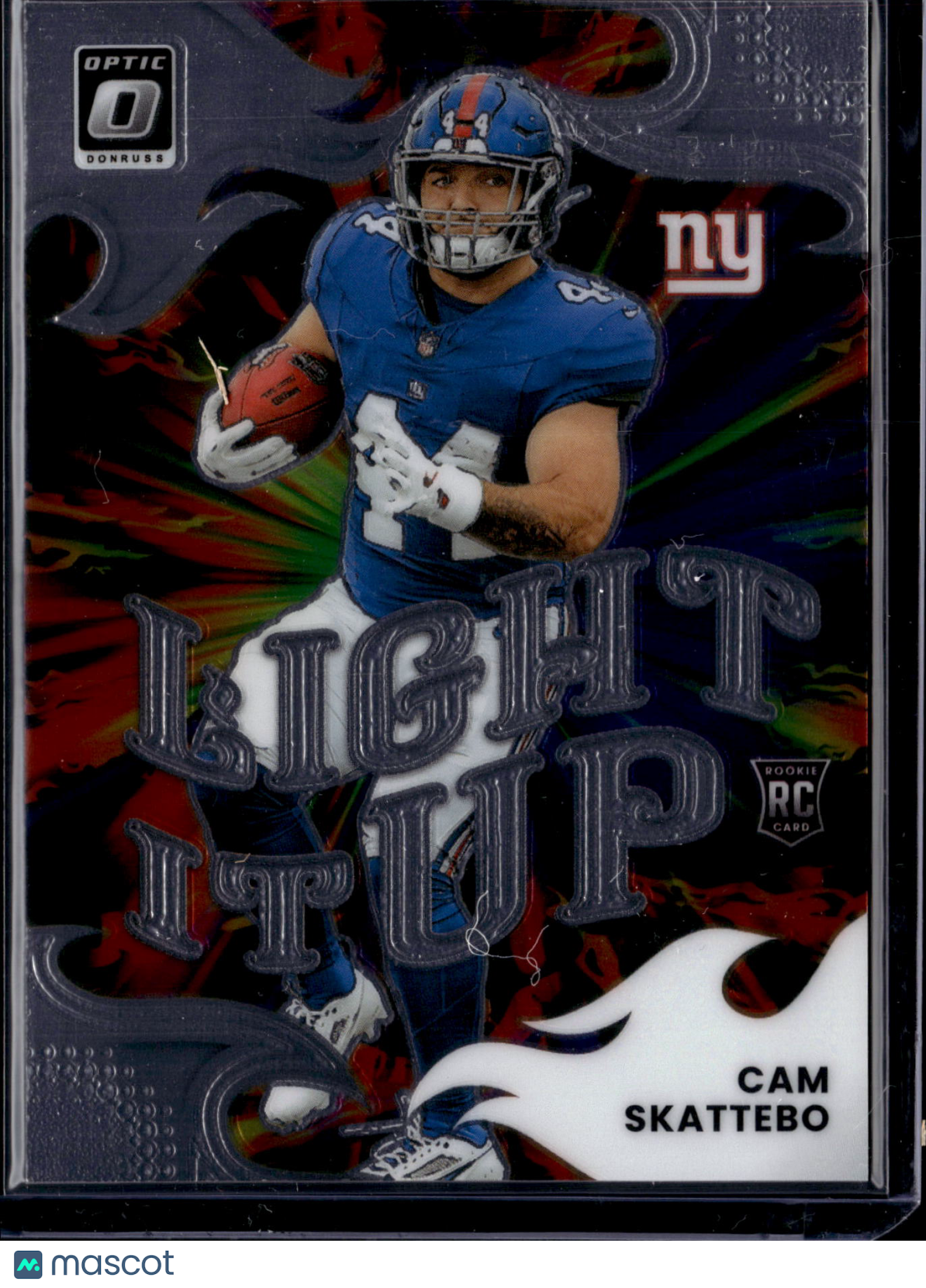 2025 Panini Donruss Optic Light It Up Cam Skattebo #5 RC