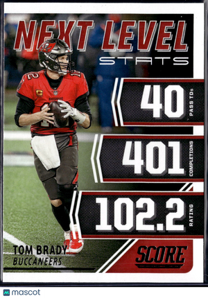 2021 Panini Score Next Level Stats Tom Brady #NL1