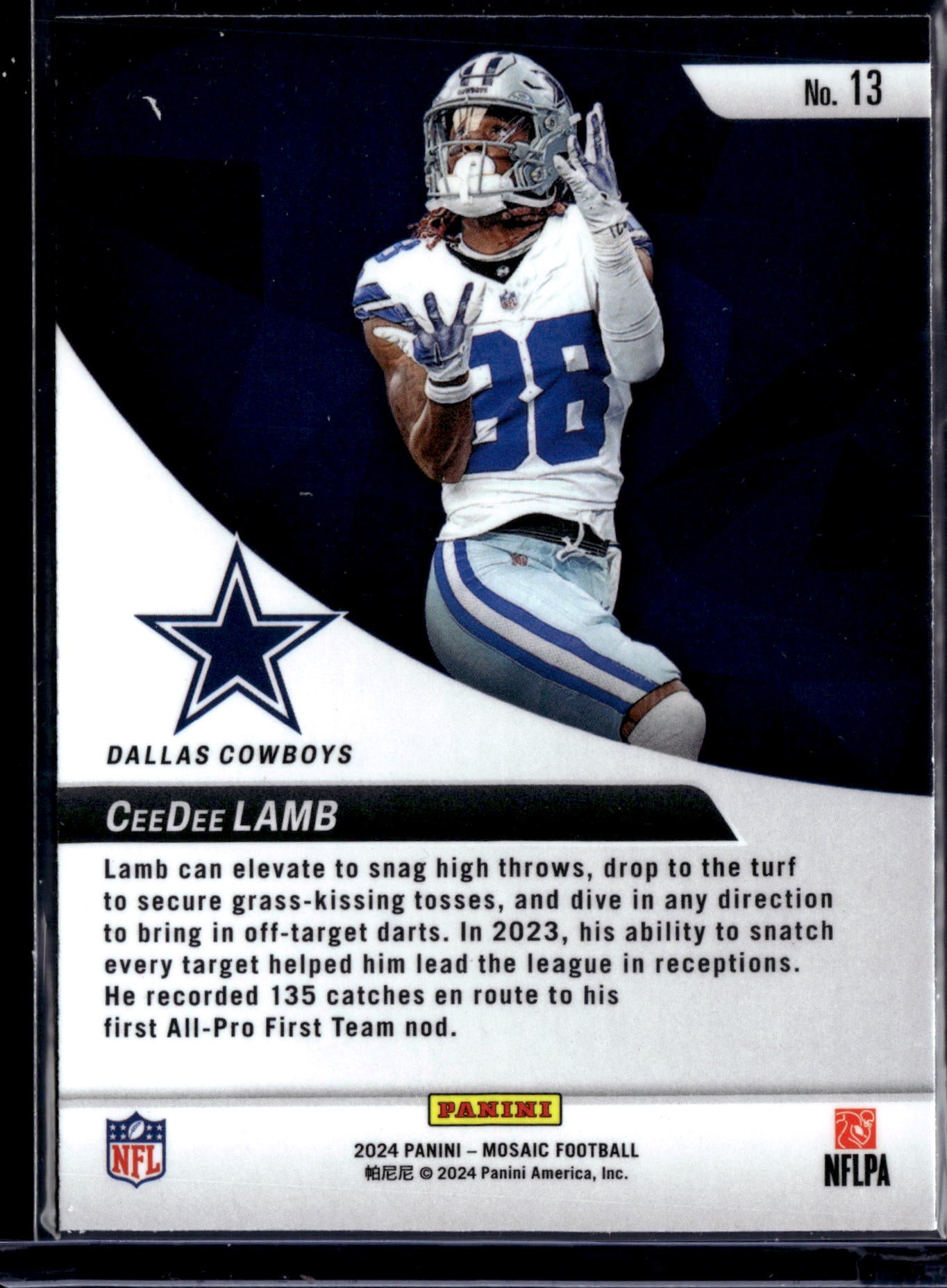 2024 Panini Mosaic Elevate CeeDee Lamb #13