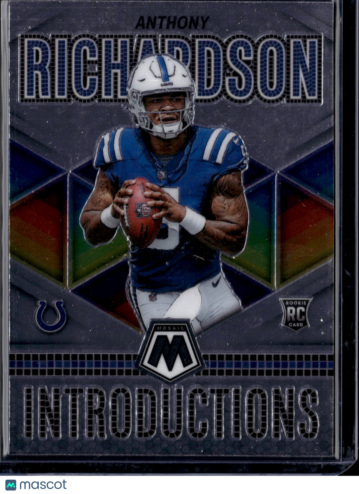 2023 Panini Mosaic Introductions Anthony Richardson #I-3 RC