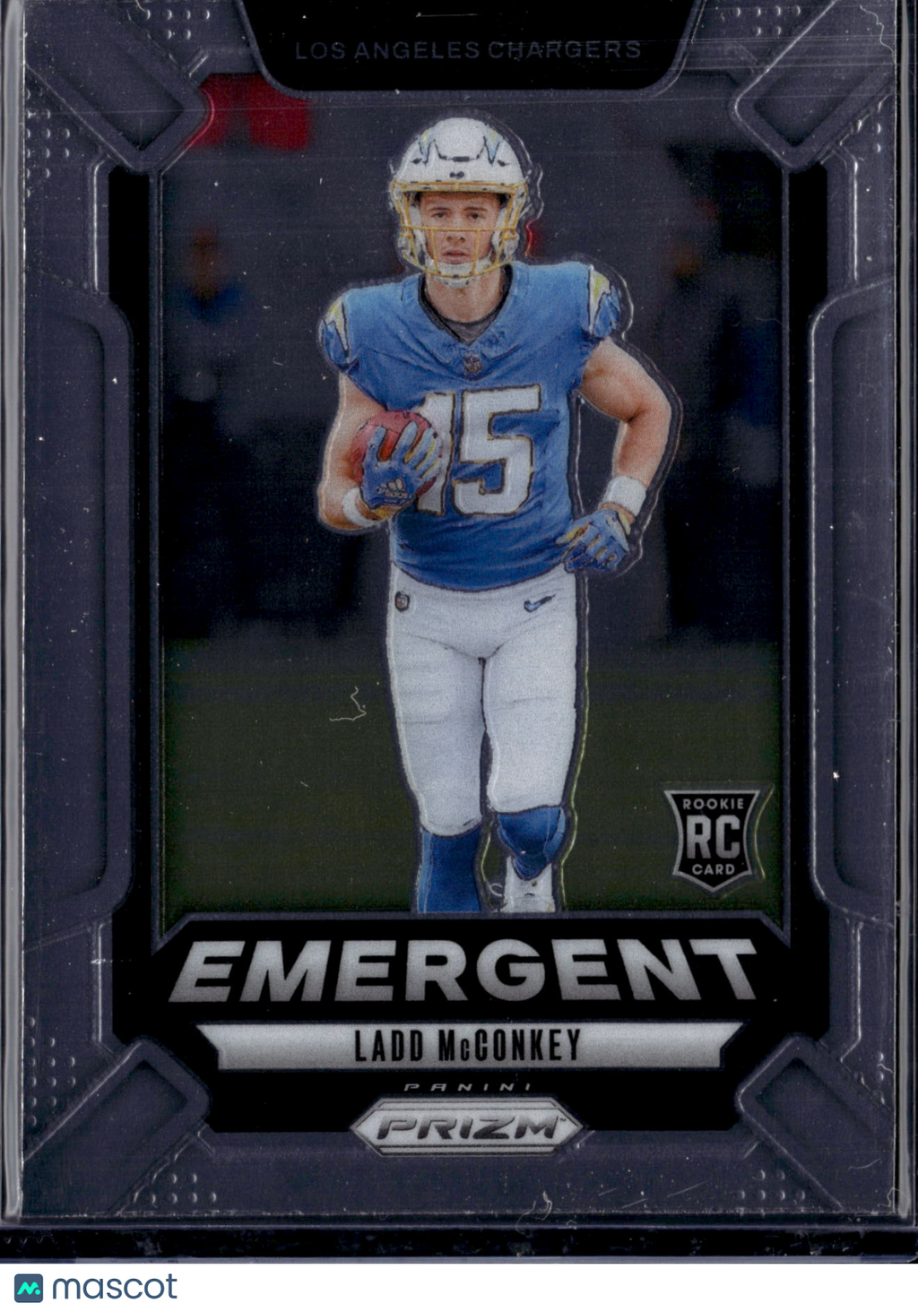 2024 Panini Prizm Emergent Ladd McConkey #13 RC