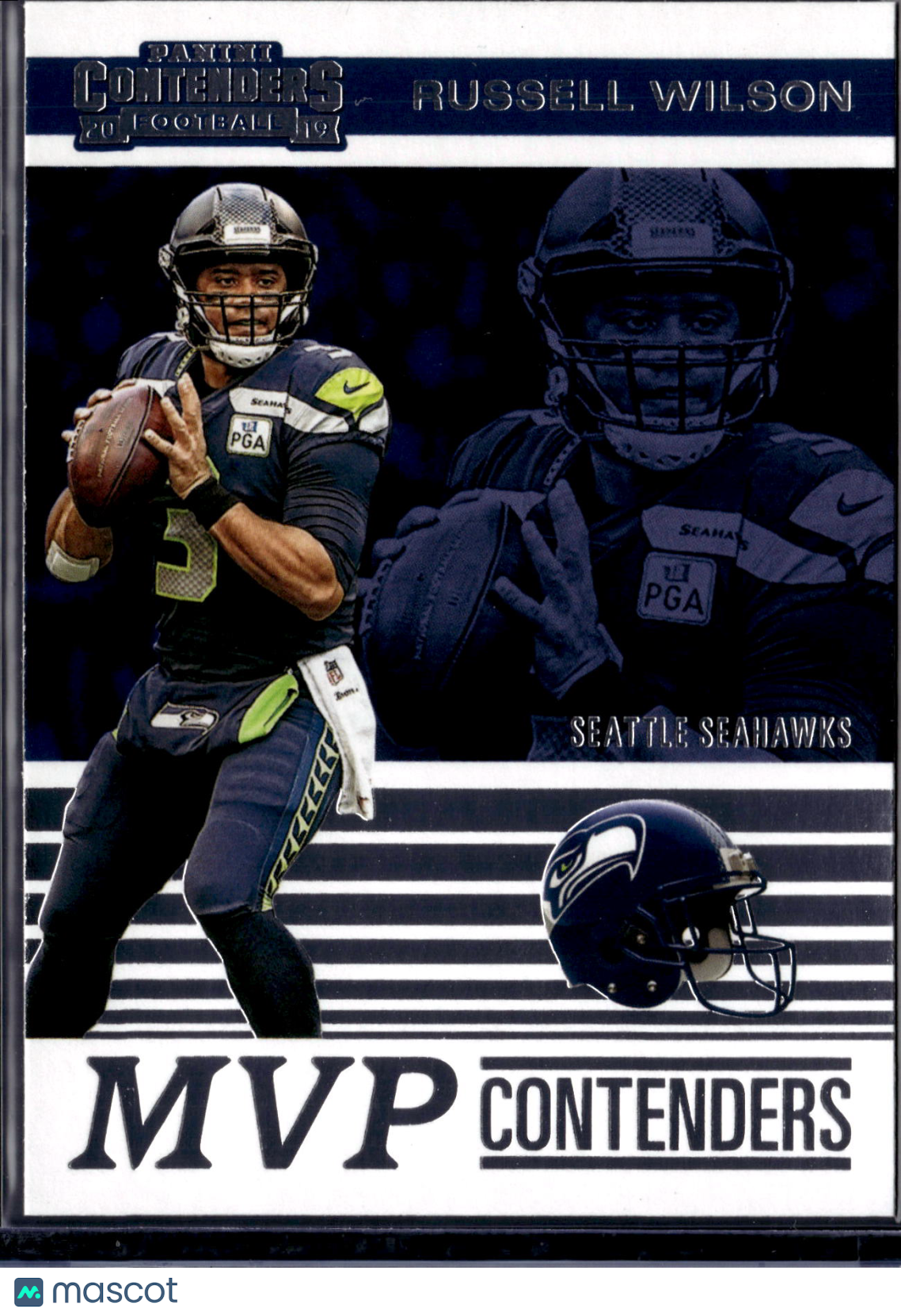 2019 Panini Contenders MVP Contenders Russell Wilson #MVP-RW