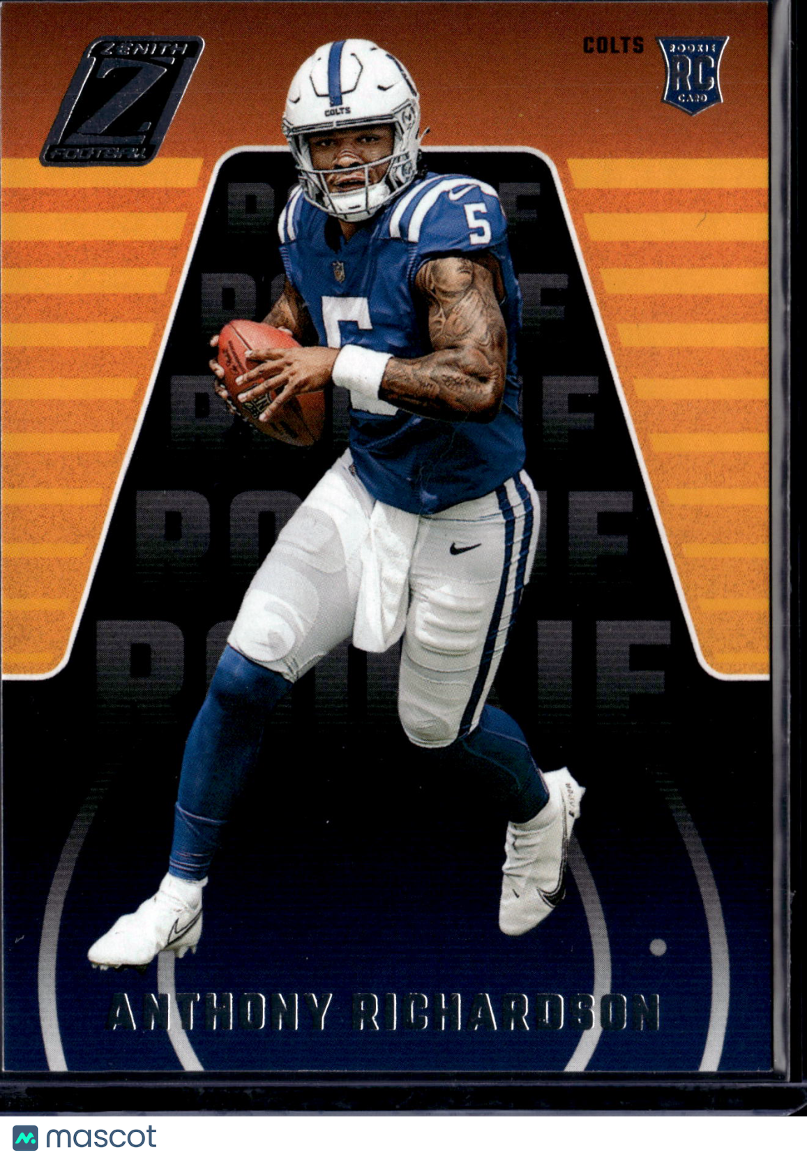 2023 Panini Zenith Football Anthony Richardson #102 RC