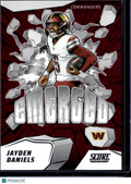 2025 Panini Score Football Emerged Jayden Daniels #3