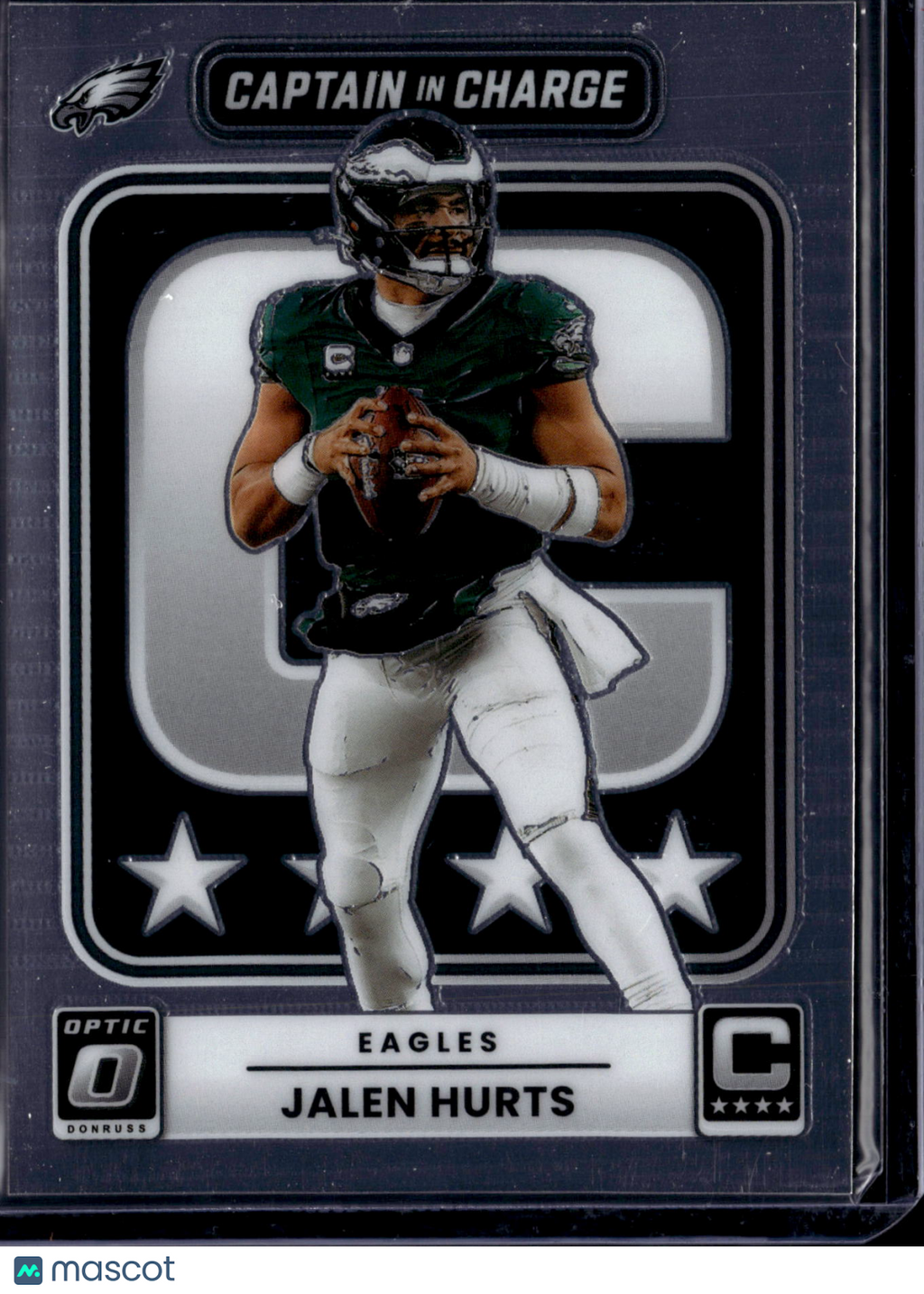 2025 Panini Donruss Optic Captain In Charge Jalen Hurts #5