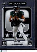 2025 Panini Donruss Optic Captain In Charge Jalen Hurts #5