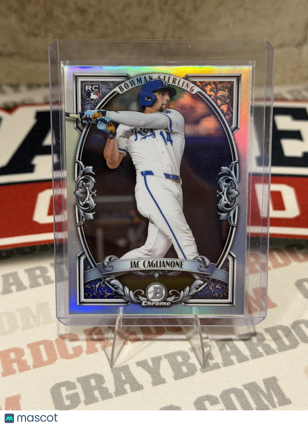 2025 Bowman Sterling Chrome Jac Caglianone #BST-14 Refractor /52 RC