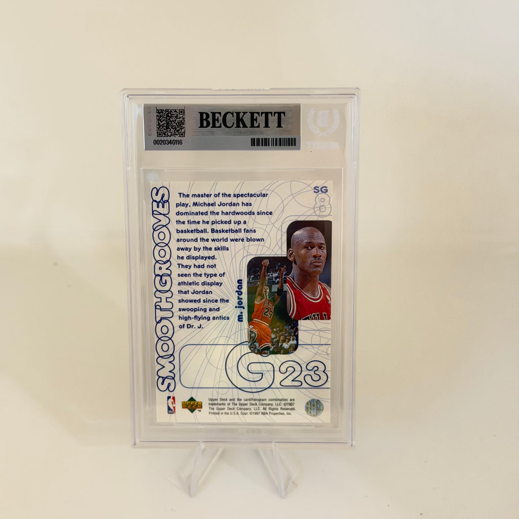 1996 Upper Deck Smooth Grooves Michael Jordan #SG8